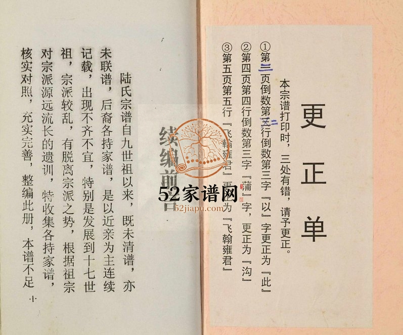 2005年修陆氏宗谱 四川开江陆姓电子版族谱下载