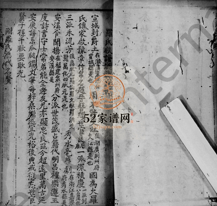 1916年修罗氏族谱 四川荣昌罗姓电子版家谱下载