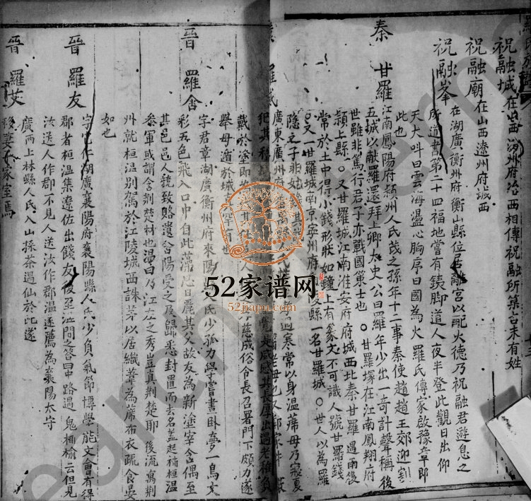 1916年修罗氏族谱 四川荣昌罗姓电子版家谱下载