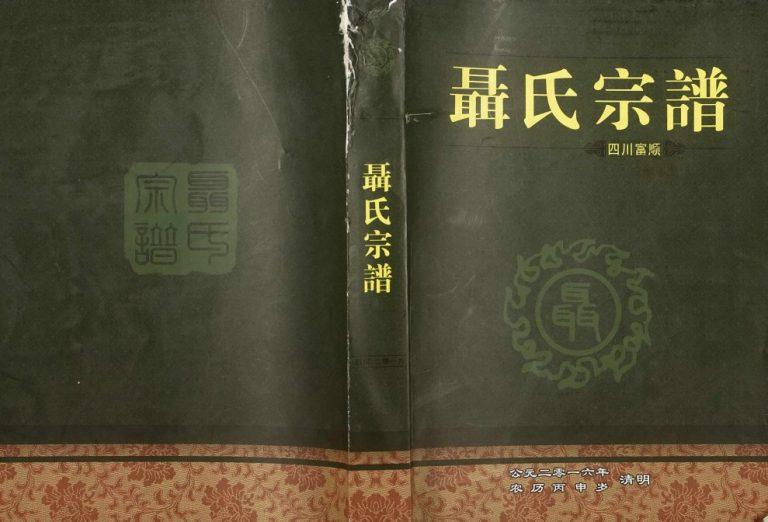 2016年修四川富顺聂氏宗谱 隆昌 南溪 泸县 兴文 贵州金沙聂姓电子版族谱下载