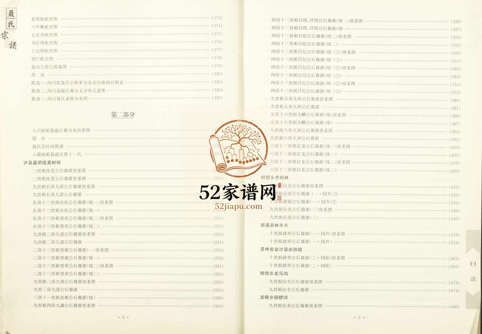 2016年修四川富顺聂氏宗谱 隆昌 南溪 泸县 兴文 贵州金沙聂姓电子版族谱下载