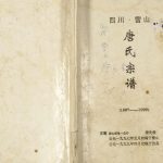 1999年修四川营山唐氏宗谱 唐姓电子版族谱下载