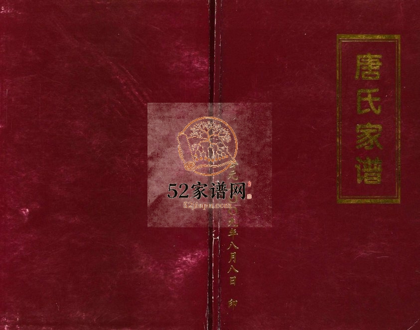 2009年修唐氏家谱 四川宣汉唐姓电子版族谱下载