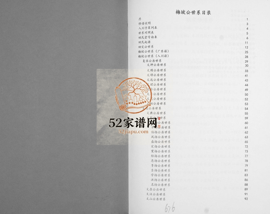 2015年修田氏宗谱 四川泸县 富顺 隆昌紫荆堂田姓电子版族谱下载