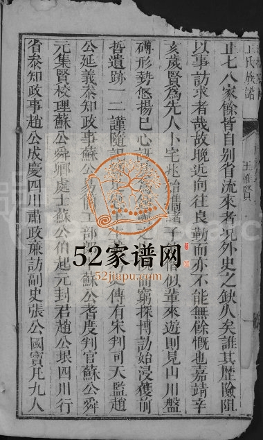 1892年修滋槐堂王氏族谱[不分卷]四川中江王姓电子版家谱下载