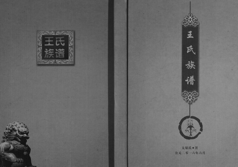 2016年修王氏族谱[不分卷]四川仪陇王姓电子版家谱下载