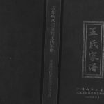 2009年修万州向水王家湾王氏家谱 万县王姓电子版族谱下载