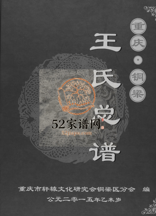 2015年修重庆铜梁王氏总谱王姓电子版族谱下载