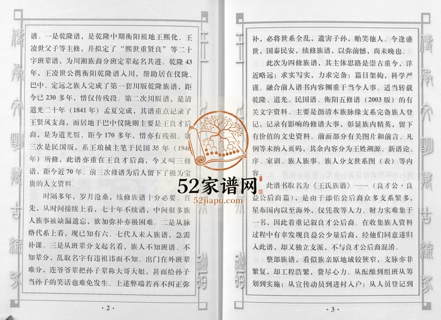 2014年四修王氏家谱湖南衡阳徙川王氏 四川仪陇 巴中王姓电子版族谱下载