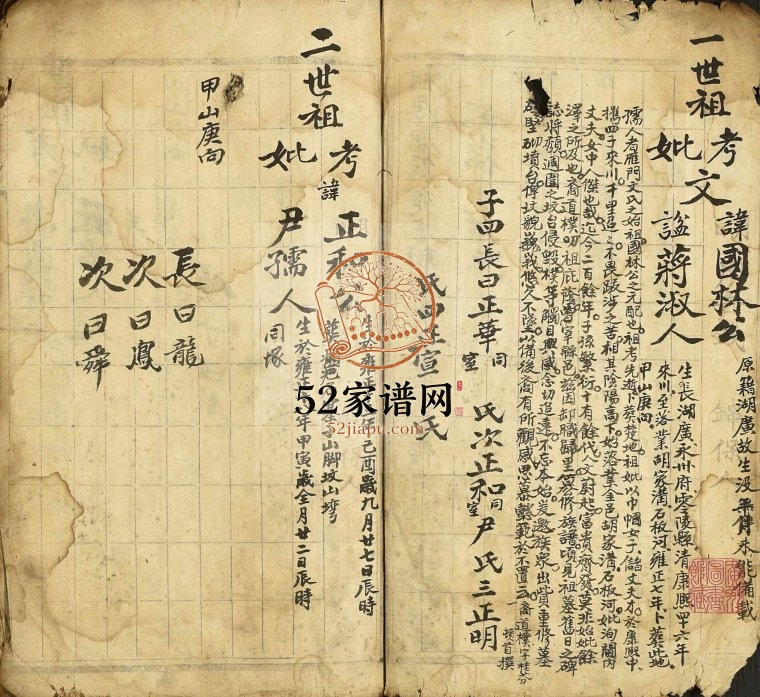 1936年修雁门文氏族谱 湖南零陵 四川金堂雁门堂文姓电子版家谱下载