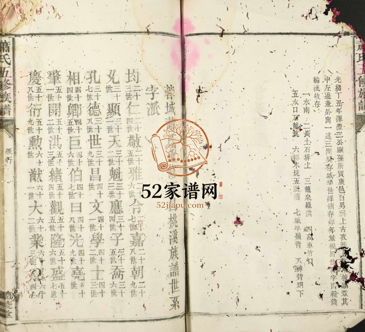 1938年萧氏五修族谱（蓉城萧氏重修西昌桃溪族谱） 江西遂川简陵堂萧姓电子版家谱下载