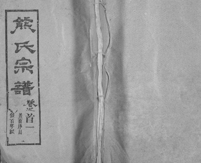 1990年熊氏三修宗谱[28卷首4卷末1卷]湖北黄冈 浠水 麻城 鄂城 四川合川光裕堂熊姓电子版族谱下载