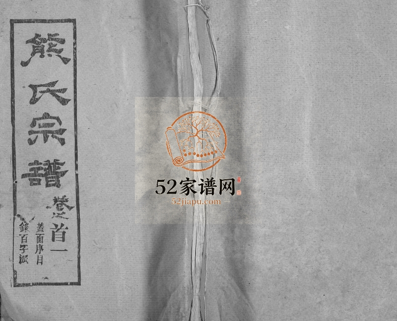 1990年熊氏三修宗谱[28卷首4卷末1卷]湖北黄冈 浠水 麻城 鄂城 四川合川光裕堂熊姓电子版族谱下载