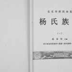 2000年修弘农华阴四知堂杨氏族谱 四川宜宾杨姓电子版家谱下载