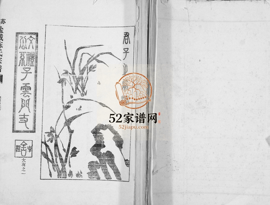 2000年修徙苏盐城陈氏宗谱 江苏颖川堂陈姓电子版族谱下载