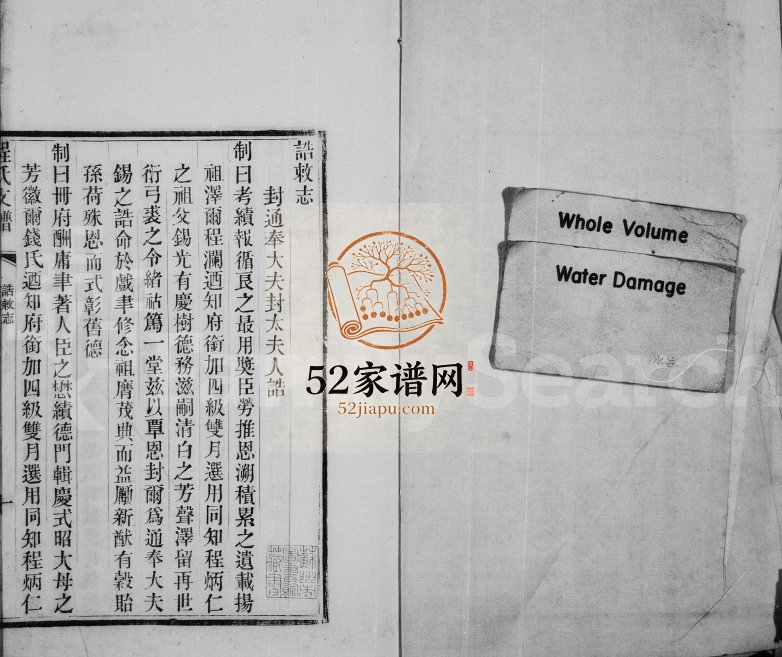 1905年修程氏支谱[4卷]江苏吴中程姓电子版族谱下载