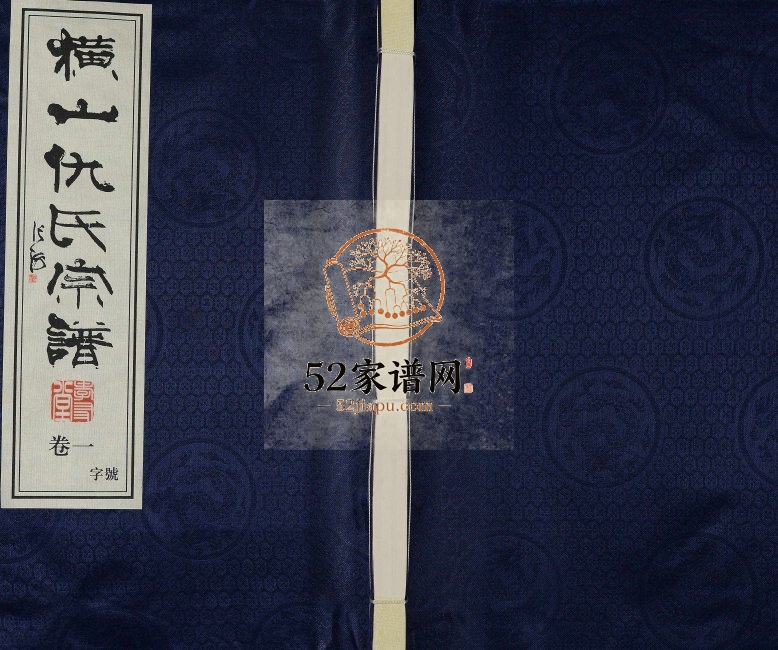 2013年续修横山仇氏宗谱[8卷]江苏武进孝友堂仇姓电子版族谱下载