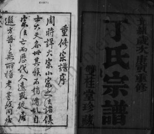 1890年修丁氏宗谱[8卷]江苏武进双桂堂丁姓电子版族谱下载