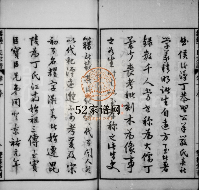 1929年修无锡丁氏宗谱[20卷]江苏双桂堂丁姓电子版族谱下载