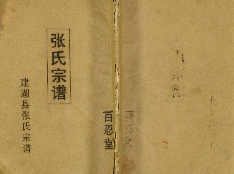 1998年修建湖县张氏宗谱 江苏百忍堂张姓电子版族谱下载
