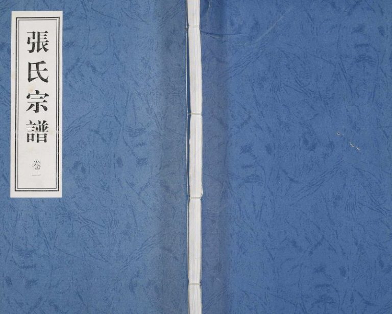 1916年修张氏世谱[八卷]江苏武进世恩堂张姓电子版族谱下载