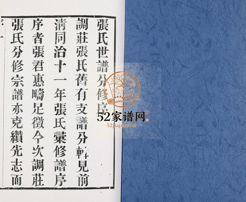 1916年修张氏世谱[八卷]江苏武进世恩堂张姓电子版族谱下载