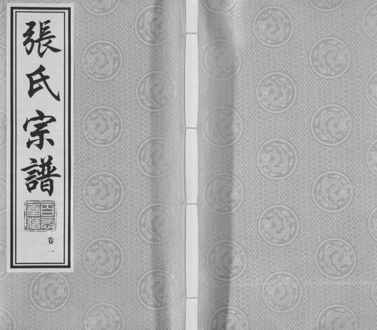 2017年修申浦张氏宗谱[10卷]江苏江阴百忍堂张姓电子版族谱下载