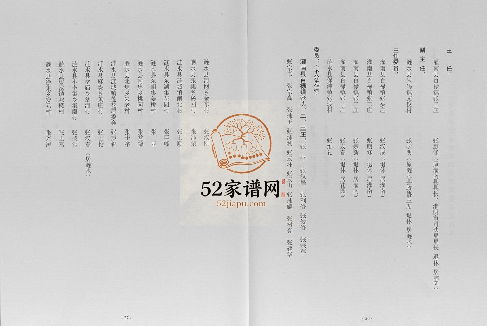 2014年修江苏安东张氏宗谱 涟水 灌南 灌云 响水 阜宁 淮安。张姓电子版族谱下载