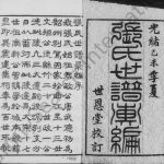 1895年修张氏族谱汇编[34卷]江苏武进 江阴 河北世恩堂张姓电子版家谱下载