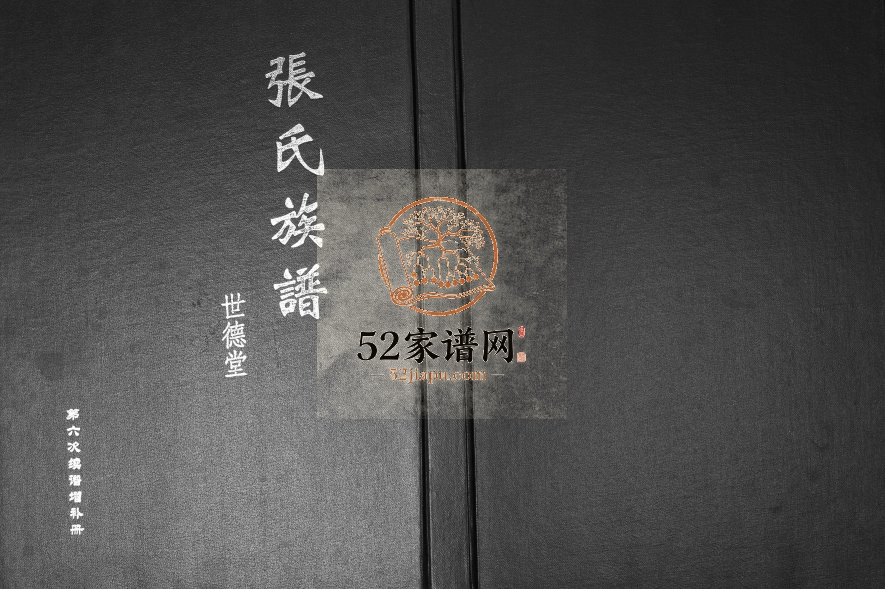 2013年修张氏东词宗谱[8卷首1卷]江苏如皋张姓电子版族谱下载