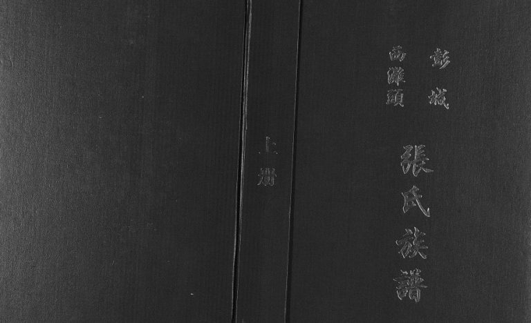 2015年修彭城西滩头张氏族谱[15卷]江苏铜山百忍堂张姓电子版家谱下载
