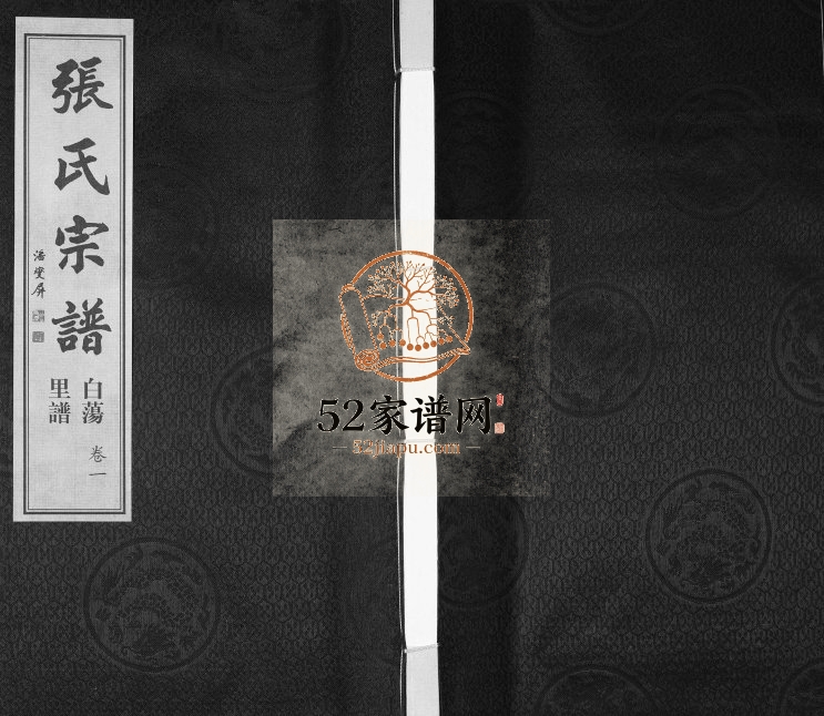 2014年修白荡里张氏宗谱[8卷]江苏武进敦教堂张姓电子版族谱下载