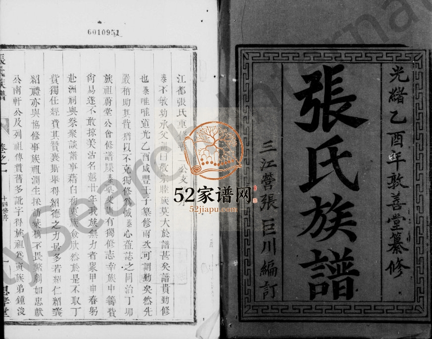 1885年修维扬江都张氏族谱[8卷卷首末各1卷]江苏敦善堂张姓电子版家谱下载