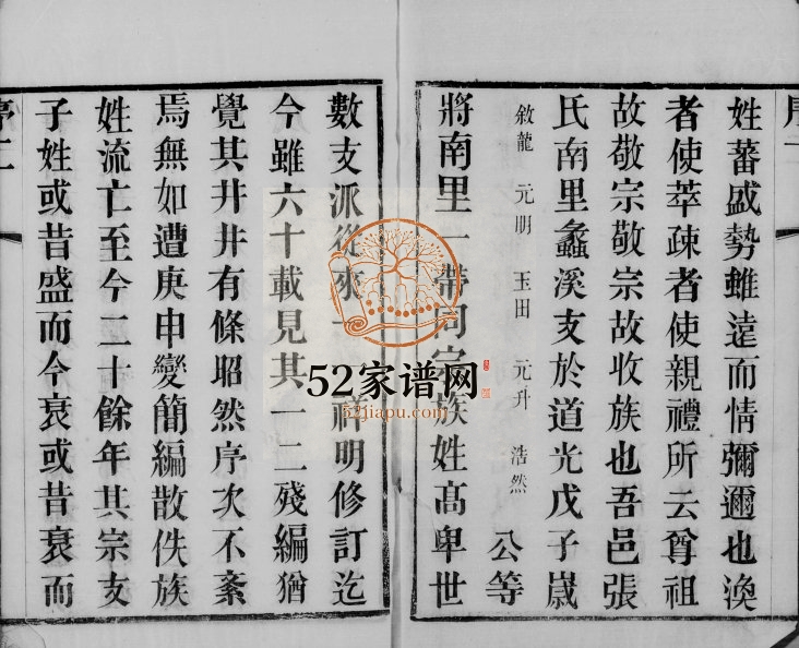1889年修张氏宗谱[12卷]江苏无锡 常熟孝友堂张姓电子版族谱下载
