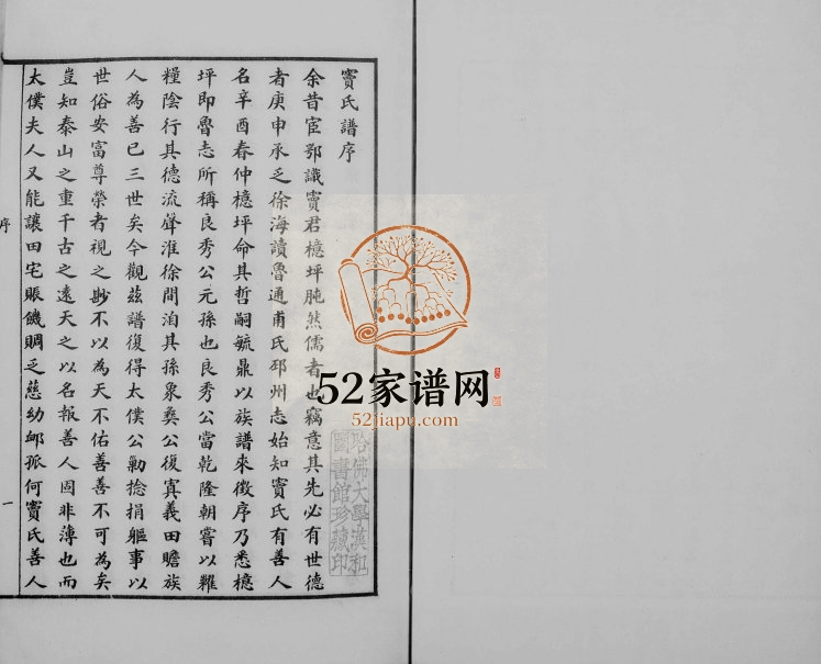 1925年修窦氏族谱[2卷]江苏邳州窦姓电子版家谱下载