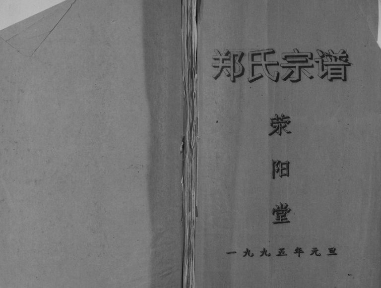 1995年修郑氏宗谱[不分卷]江苏滨海荥阳堂郑姓电子版族谱下载