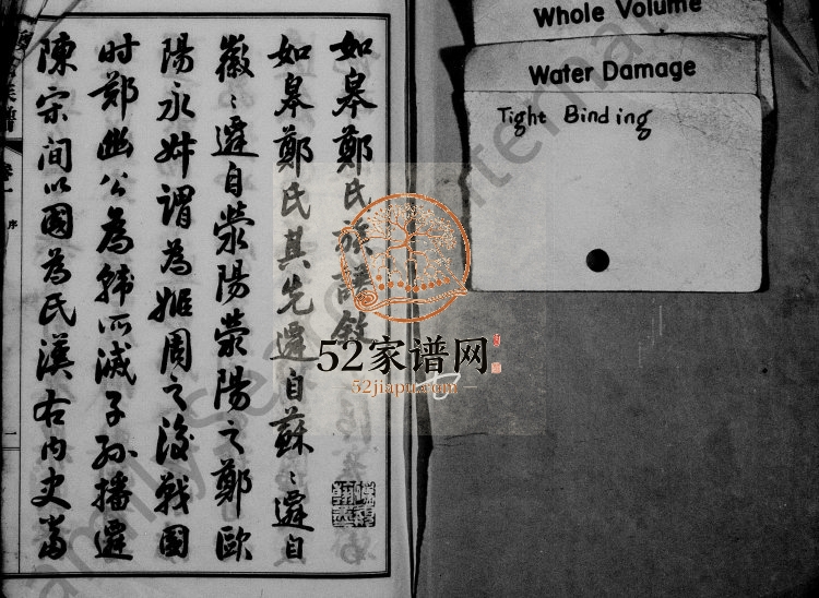 1926年修如皋白蒲郑氏族谱[14卷卷首末各1卷]江苏郑姓电子版家谱下载