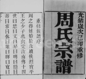 1881年修临濠周氏宗谱[10卷首1卷]江苏武进周姓电子版族谱下载
