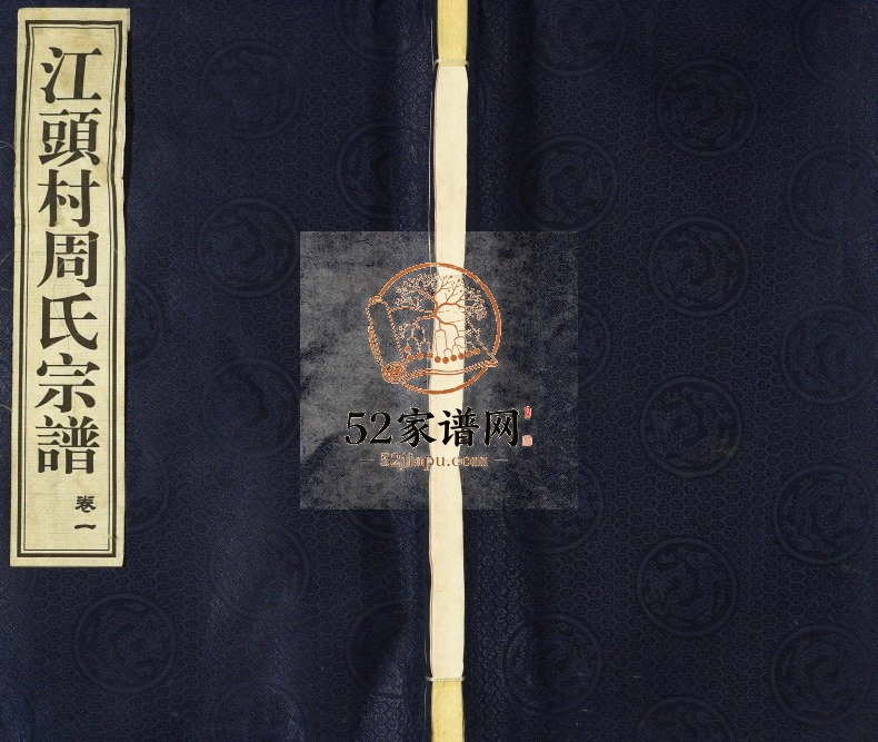 2010年修江头村周氏宗谱[9卷]江苏武进爱莲堂周姓电子版族谱下载