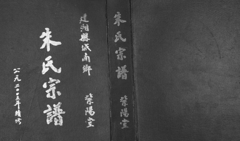 2005年修建湖县城南乡朱氏宗谱 江苏紫阳堂朱姓电子版族谱下载