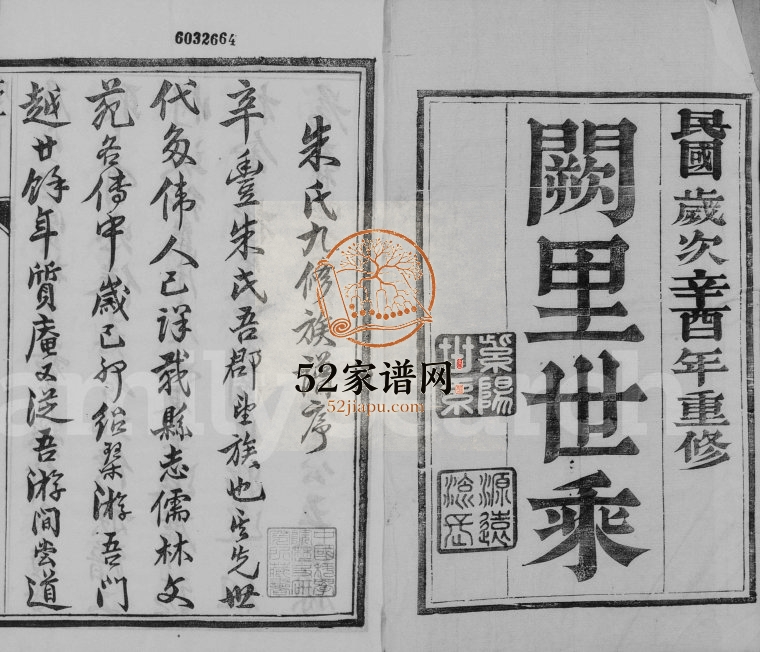 1921年修辛丰朱氏族谱[16卷]江苏镇江朱姓电子版家谱下载