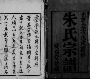 1898年修灵台朱氏族谱[16卷]江苏武进敦伦堂朱姓电子版家谱下载