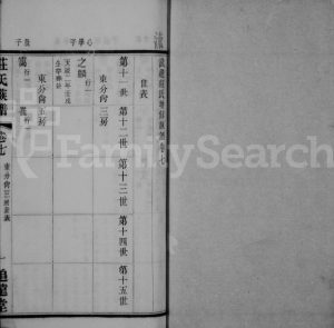 武进庄氏增修族谱 江苏追远堂庄姓电子版家谱下载