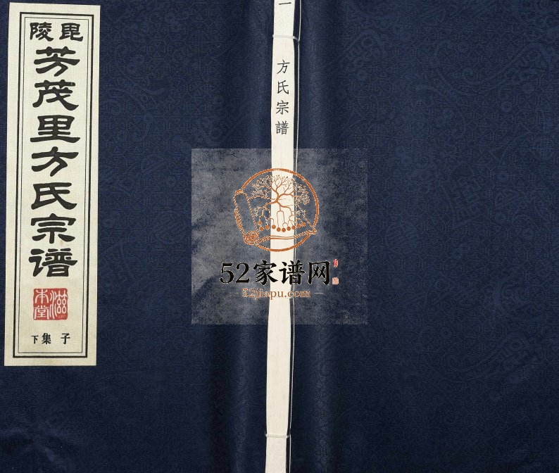 2009年九修毘陵芳茂里方氏宗谱[26卷首1卷]江苏武进滋本堂方姓电子版族谱下载