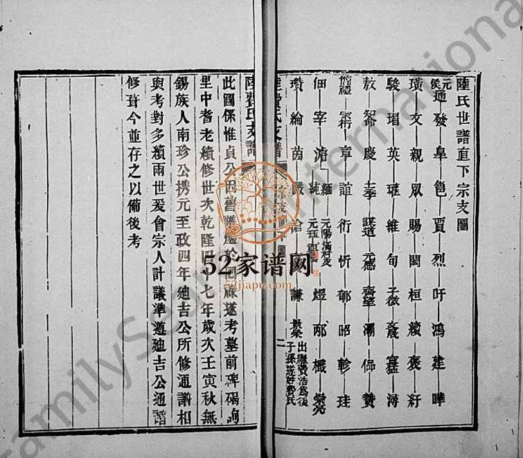 1876年修陆费氏支谱 江苏吴中费姓电子版族谱下载