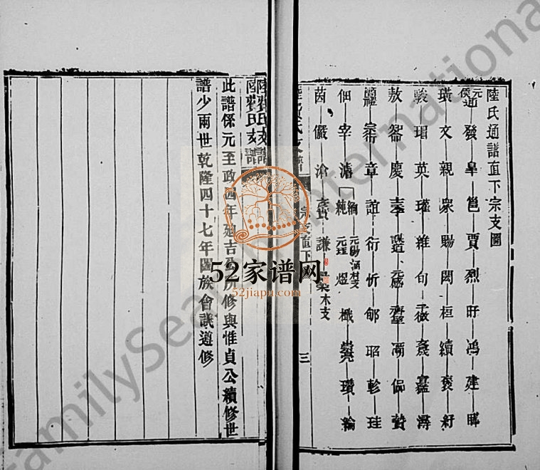 1876年修陆费氏支谱 江苏吴中费姓电子版族谱下载