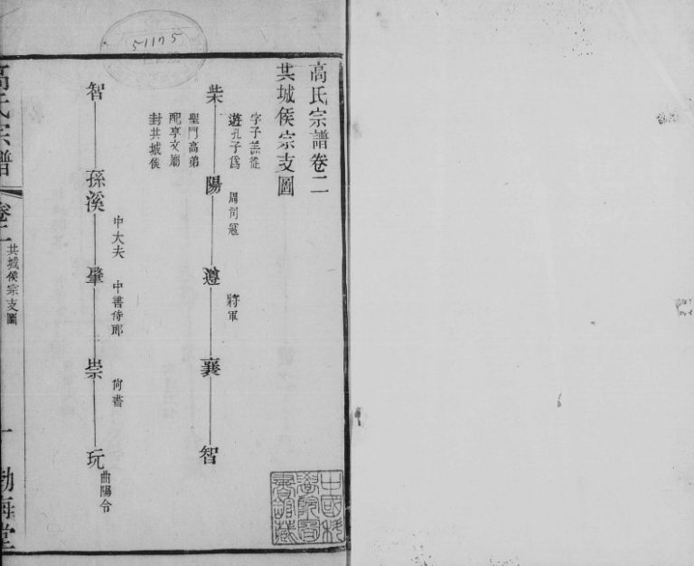 1910年修武进高氏宗谱[11卷]江苏渤海堂高姓电子版族谱下载