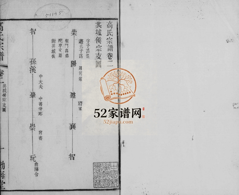 1910年修武进高氏宗谱[11卷]江苏渤海堂高姓电子版族谱下载
