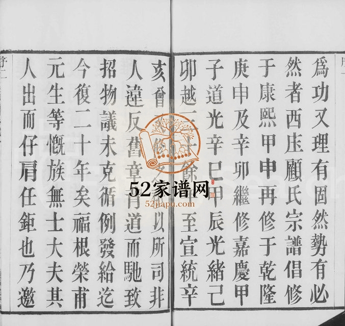 1928年修毘陵西庄顾氏宗谱[16卷]江苏武进源远堂顾姓电子版族谱下载