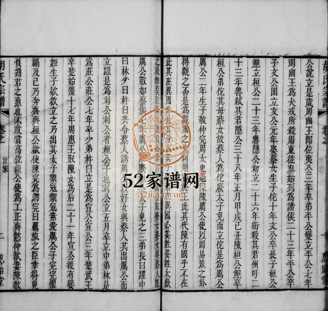 1873年修安定胡氏宗谱[28卷]江苏无锡 武进思贻堂胡姓电子版族谱下载